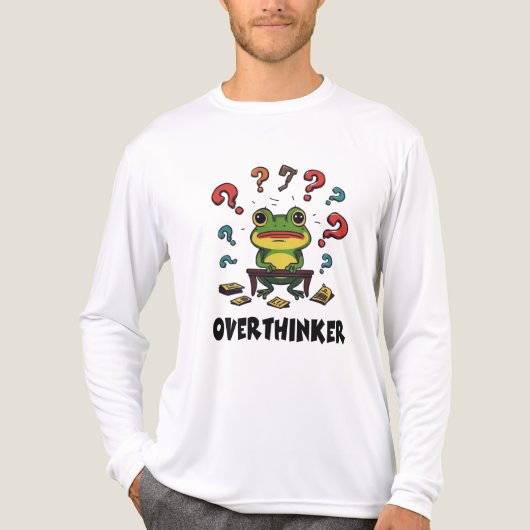 考えすぎる人 トライブレンドＴシャツ (正面)