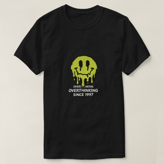 考えすぎ Tシャツ (デザイン正面)