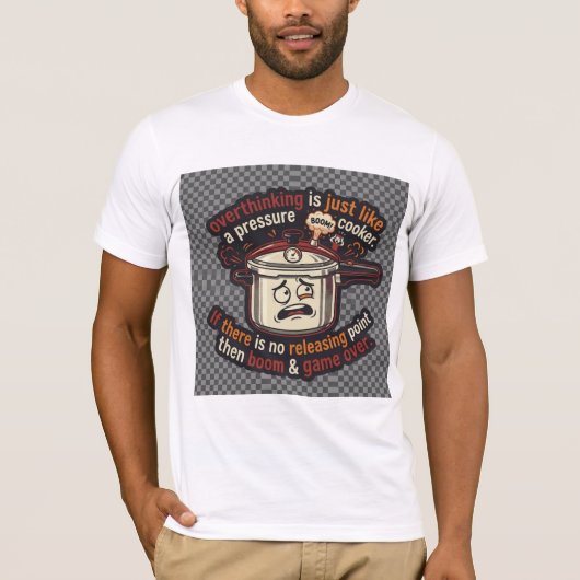 考えすぎ Tシャツ (正面)