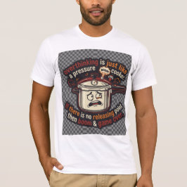 考えすぎ Tシャツ