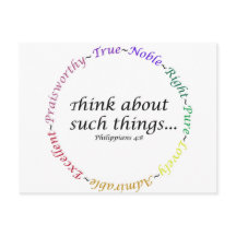 考えそんな…ピリピ4:8