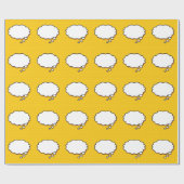 考えていること ラッピングペーパー (フラット)