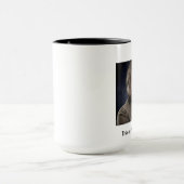 "考えて下さいこれをありますcoffeeeがか"。 regan gazによって襲って下さい マグカップ (中央)