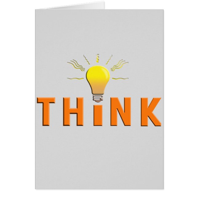 考えて下さい (正面)