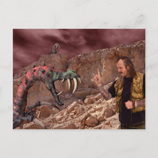 考えないで ポストカード (正面)