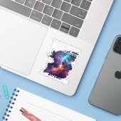 考えには限界がない シール (ノートパソコンとiPhone)