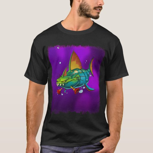 考えに耽るぞ Tシャツ (正面)