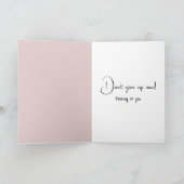 考えのさくらんぼの花 カード (内部)