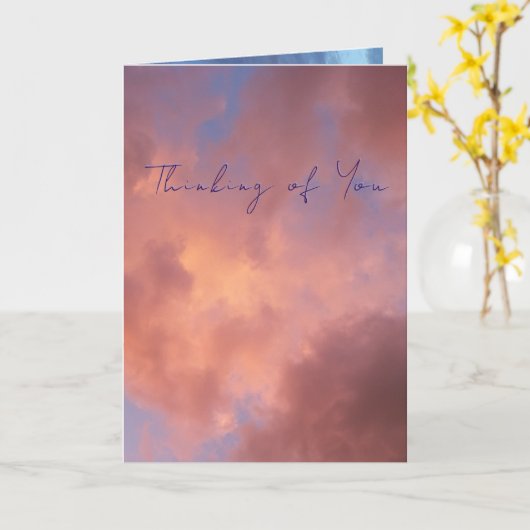 考えのカード カード (黄色い花)