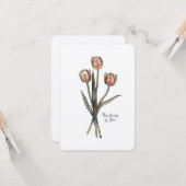 考えのカード（リサイクル） カード (正面/裏面インサイチュ)