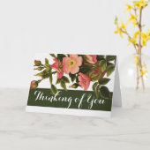 考えのグリーティングカードのカスタムテンプレート カード (黄色い花)