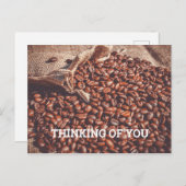 考えのコーヒー ポストカード (正面/裏面)