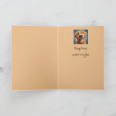 考えのスマイルを顔 カード (内部)