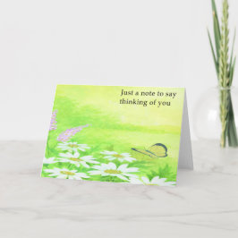 考えのデイジー カード