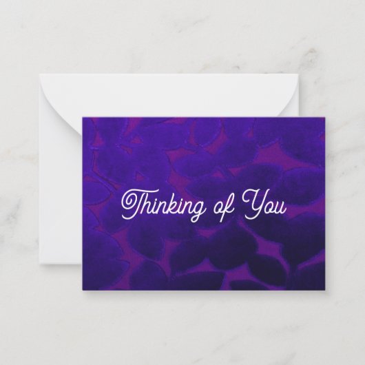 考えのフラットノートカード ノートカード (正面)