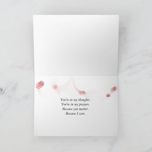 考えのフラミンゴ カード (内部)