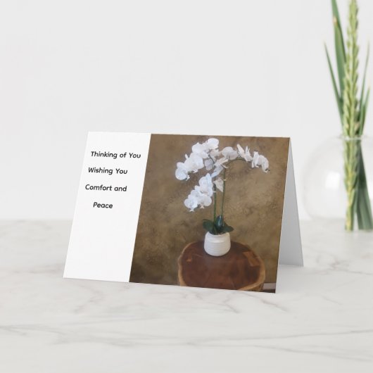 考えのフラワーカード カード (正面)