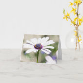 考えのフラワーカード カード (黄色い花)