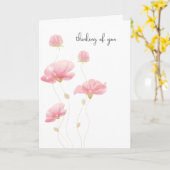 考えのフローラ カード (黄色い花)