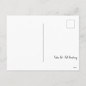 考えのヴィンテージ- Rolf Armstrong シーズンポストカード (裏面)