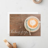 考えの写真 ノートカード (正面/裏面インサイチュ)