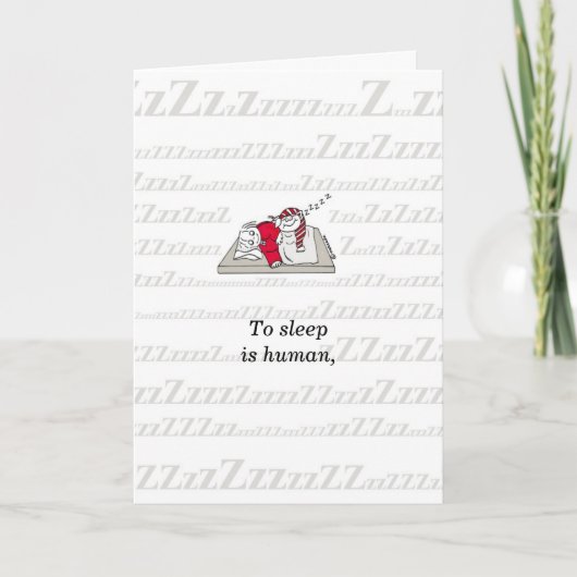 「考えの君」または友情 カード (正面)