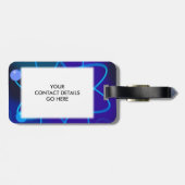 考えの如く前向き ラゲッジタグ (裏面横)