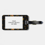 考えの如く前向き ラゲッジタグ (裏面横)