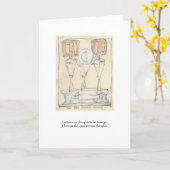 考えの宇宙。 カード (黄色い花)