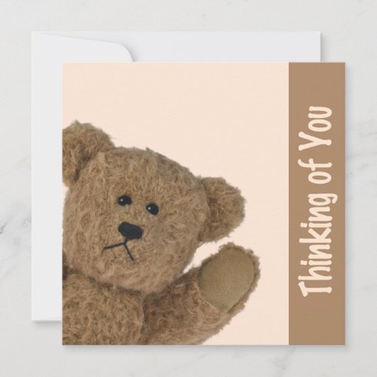 考えの挨拶カード サンキューカード (正面)