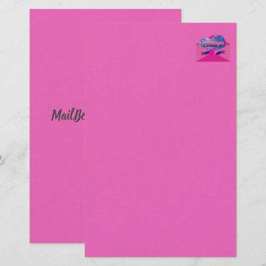 考えの文房具 便箋 (正面/裏面)