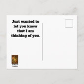 考えの明るいオレンジのサボテンの花の写真 ポストカード (裏面)