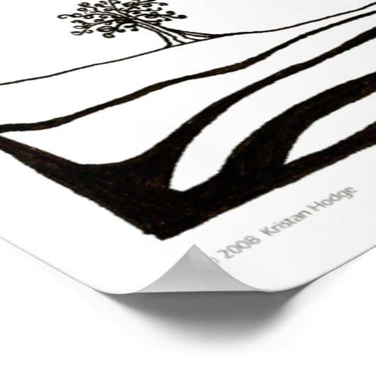 考えの木 – ポスター (角)