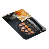 考えの猫 マグネット (右側)