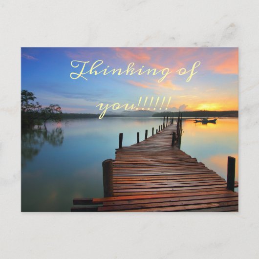 考えの自然 ポストカード (正面)