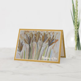 考えの花 – 野花のフィールド カード