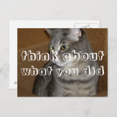 考えの ポストカード (正面/裏面)