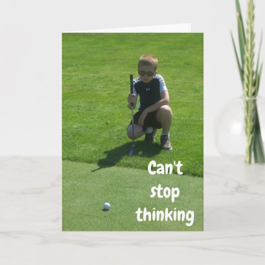 考えの"誕生日"上の"あなた"の カード (正面)