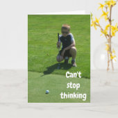 考えの"誕生日"上の"あなた"の カード (黄色い花)