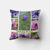 考えのAnemone Photo Collage クッション (裏面)