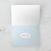 考えのFlower Spinwheels水色 カード (内部)