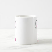 考えのKバイアポップ・アートのス コーヒーマグカップ (中央)