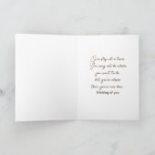 考えのOf You Garden Path and Hosta カード (内部)