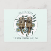 考えのOuttersポストカード ポストカード (正面)