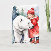 考えのPolar Bear Hug カード (正面)