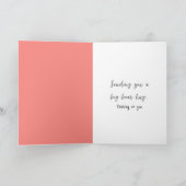 考えのPolar Bear Hug カード (内部)