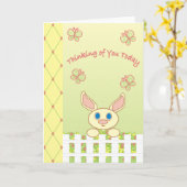 考えのToday – カード (黄色い花)