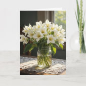 考えのTrilliumブーケ カード (正面)