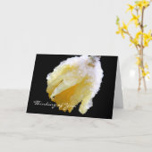 考えのWinter Daffodil Greeting Card カード (黄色い花)