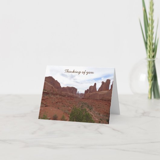 考えのYouカード – アーチ サンキューカード (正面)